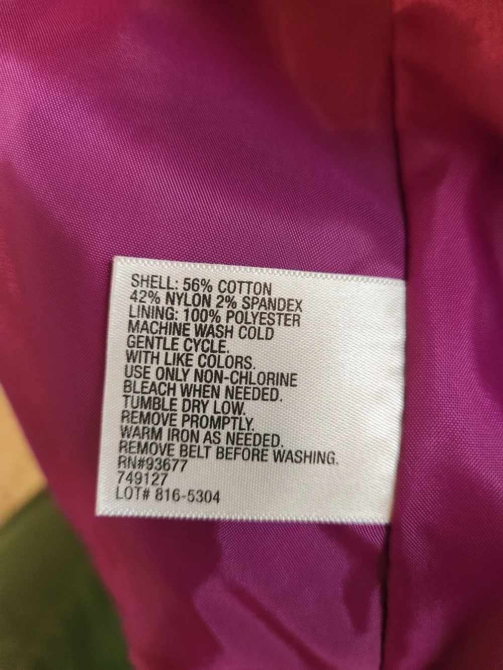 Worthington London Purple Short-Sleeve Blazer with Cropped Pants